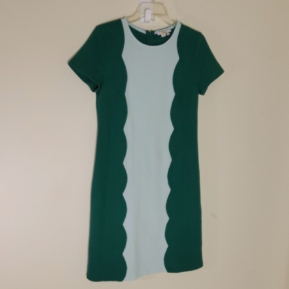 Boden Short Sleeves Shift Dress Women Size U S 8